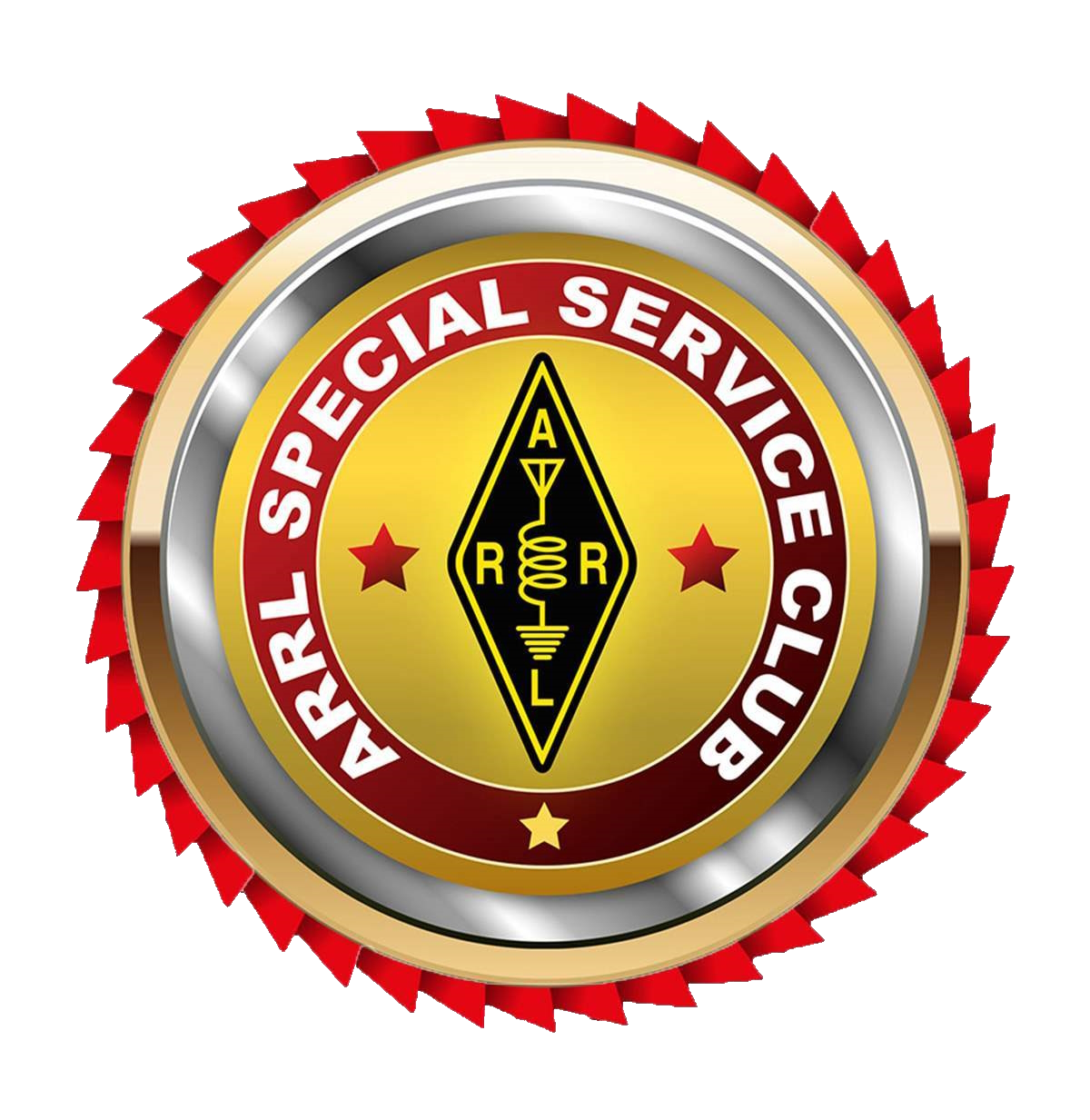 Gold metal label Customer premium service and support icon or symbol isolated on white background. Vector illustration